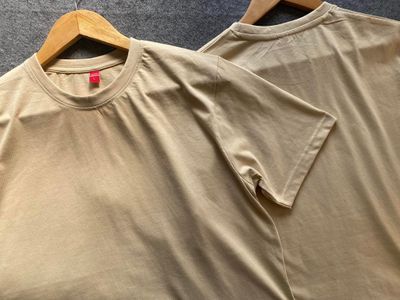 Solid Regular Fitted Half Sleeve T-Shirts_img_2