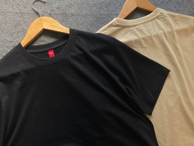 Solid Regular Fitted Half Sleeve T-Shirts_img_5