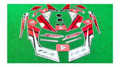 Full Set Sticker for Yamaha FZS V2 (Dark Night-New Model) bike._img_1
