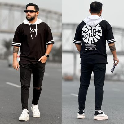 WE Hoodie T Shirt Black_img_0