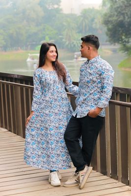 Shirt and Gown Couple Dress_img_1