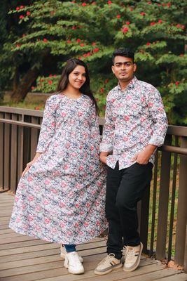 Shirt and Gown Couple Dress_img_2