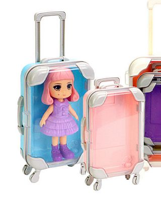 Mini Storage Trolley Luggage Cosmetics Packaging Box_img_2