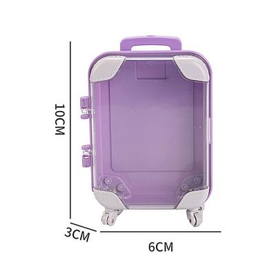 Mini Storage Trolley Luggage Cosmetics Packaging Box_img_5