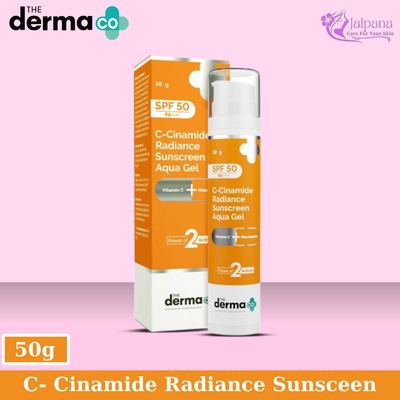 The Derma Co C-Cinamide Radiance Sunscreen Aqua Gel with SPF 50 & PA++++ - 50g_img_0