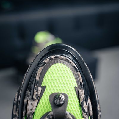 Balmain Gray & Green Unicorn Sneakers (1:1)_img_7