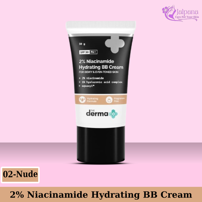 The Derma Co 2% Niacinamide Hydrating BB Cream with 1% Hyaluronic Acid Complex & Aquaxyl™ - 30 g_img_1