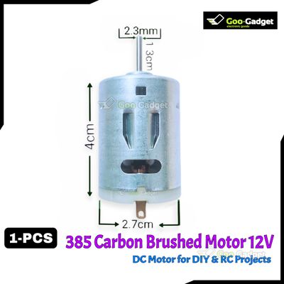 385 Carbon Brushed Motor, 8-12V Ideal Voltage_img_0