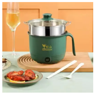 Multifunctional Non-stick Mini Rice Cooker Non-Coated Household Electric Cooker Electric Frying Pan_img_1