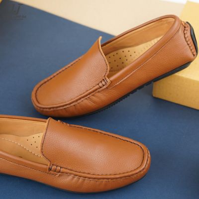 Mustard Leather Loafer_img_4