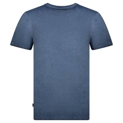 T-Shirt Men Short Sleeve with Navy Flag_img_1