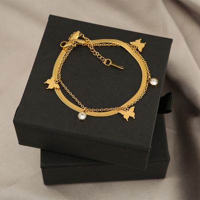 Double layer butterfly with stones_img_1