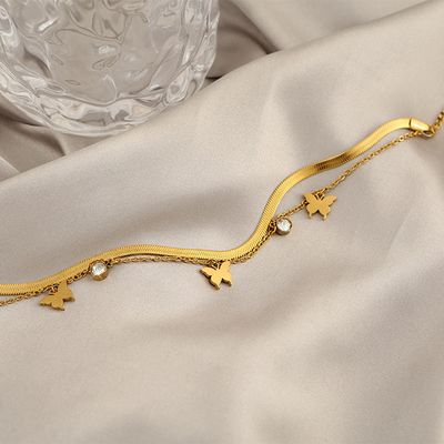 Double layer butterfly with stones_img_2