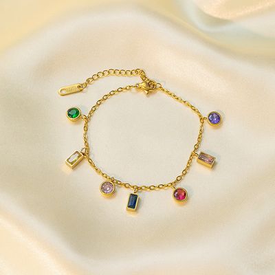 Colored zircon stone bracelet_img_0
