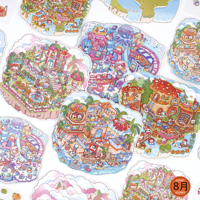 Landscape Kawai cute sticker_img_1