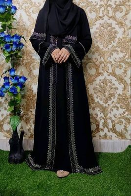 Stone Koti Borka with Hijab_img_1
