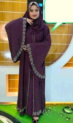 Stone Koti Borka with Hijab_img_0