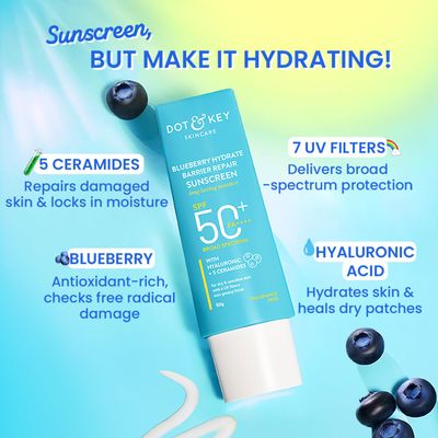Dot & Key Blueberry Hydrate Barrier Repair Sunscreen Spf 50+,Pa++++_img_2