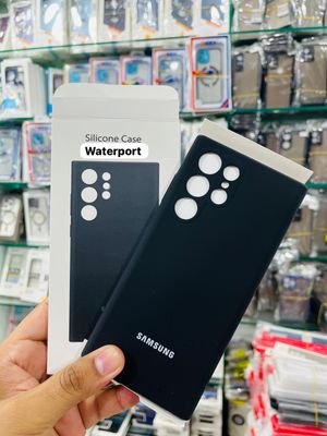 Official Silicone Case Soft Premium For Samsung Galaxy S22 ULTRA Premium Liqiued Silicone Phone Cover_img_5