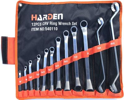 Harden 12Pcs Double Ring Spanner Set 6-32 mm 540110_img_2