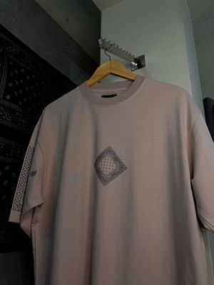 2 T-Shirt [COMBO] BANDANA FREE. Men’s Oversized Heavyweight Drop Shoulder T-Shirt Black._img_4