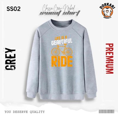 Premium Sweatshirt - Life is a Beautiful Ride SS02_img_1