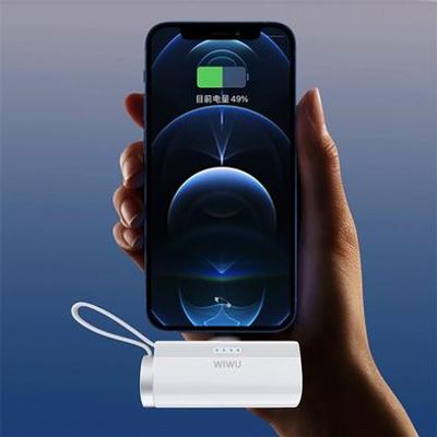 WiWU Wi-W026 2 in 1 Capsule 5000mAh USB-C Power Bank with Apple Watch Charger_img_2