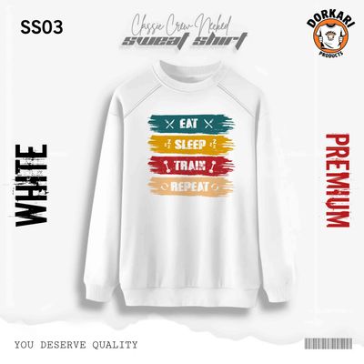 Premium Sweatshirt - Eat Sleep Train Repeat SS03_img_1