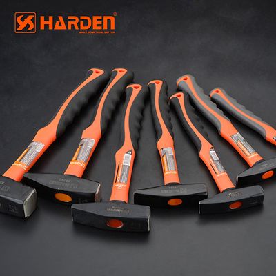 HARDEN Machinist Hammer With 5 size option ( 200gm | 300gm | 500gm | 800gm | 1000gm ), Fiberglass Handle, Chipping Hammer; 590032_img_5