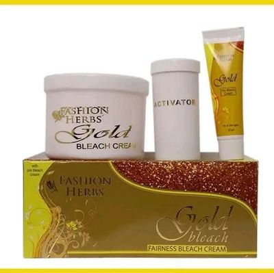 fashion hearbs gold bleach cream_img_0