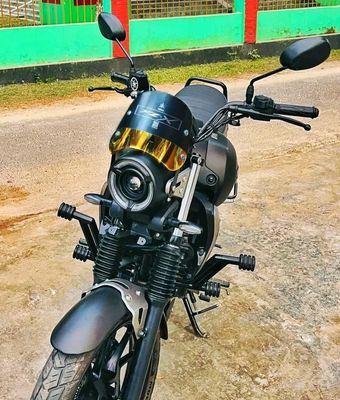Premium Heavy Black Visor For Yamaha fz-x_img_1