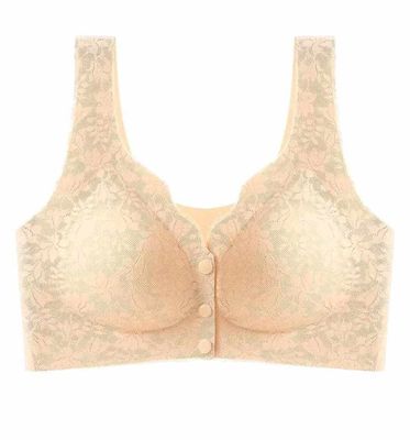 Magic or Push up Butterfly Bra for Woman'sGirls Ladies Peacock shape padded lace China 4 color Seamless_img_3