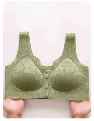 Magic or Push up Butterfly Bra for Woman'sGirls Ladies Peacock shape padded lace China 4 color Seamless_img_4