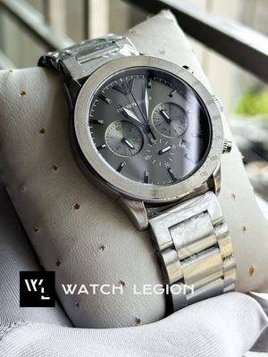 ARMANI CH MATT SILVER GREY DIAL