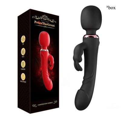 Double Head Powerful Vibrator Dildos Wand for Women 30 Speed G Spot Clit Stimulator Vagina Massager Adult Sex Toys for Woman_img_3