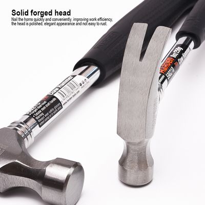 HARDEN Claw Hammer (250gm (8oz) | 500gm (16oz)), Steel Shaft with Rubber Handle; 590210 | 590211_img_1