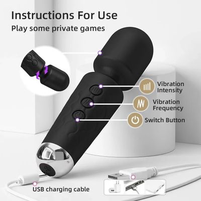 Powerful AV Vibrator for Women Magic Wand Clitoris Stimulator Sex Toys for Women G spot Massager Adult Female Sex Erotic Product_img_5