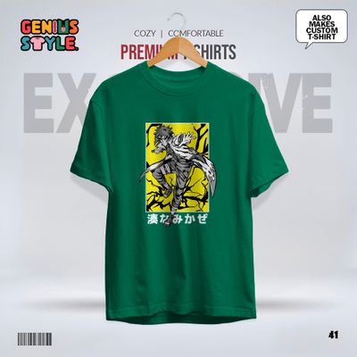 Minato Namikaze (Naruto) Anime Drop Shoulder T-shirt - 41_img_3