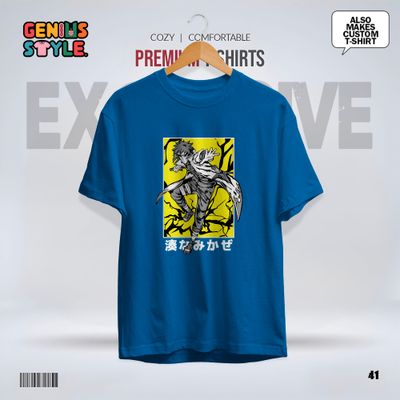 Minato Namikaze (Naruto) Anime Drop Shoulder T-shirt - 41_img_6