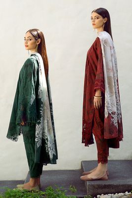 EMBROIDERED PRINTED LAWN UF-546_img_2