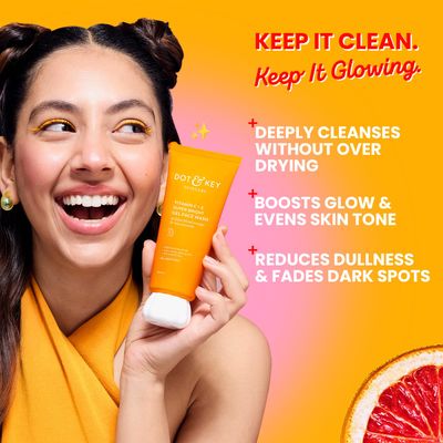 DOT & KEY Vitamin C + E Super Bright Gel Face Wash_img_3