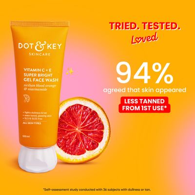 DOT & KEY Vitamin C + E Super Bright Gel Face Wash_img_4