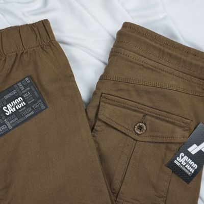 Brown Color Cargo Jogger – Rugged Fit & Utility_img_2