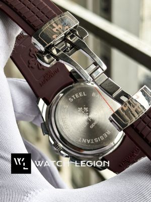 PATEK AQUANAUT MAROON BELT BROWN DIAL_img_3