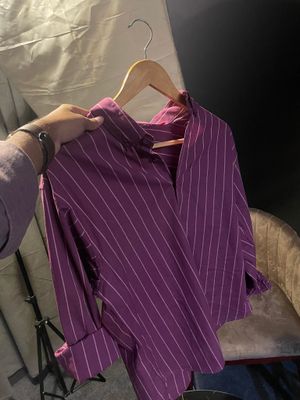 Maroon oversized full sleeve shirt_img_3