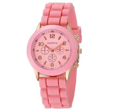 Women's Watch 2025 New Fashion Silicone Watchband Simple Cute White Arabic Numerals Female Quartz Wristwatch Relojes Para Mujer_img_4