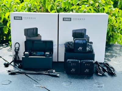 SX63 Collar Wireless Mic Lavalier Mini Lapel Microphone_img_3