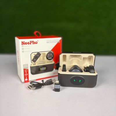 Neepho NP58 Collar Clip Button Wireless Microphone_img_1