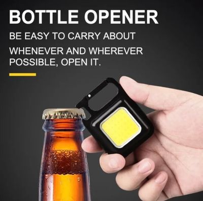 Universal Multifunctional Emergency worklight Portable Mini LED Keychain Flashlights COB Work Light USB Charging Camping Outdoor Fishing Torch Lamp_img_6