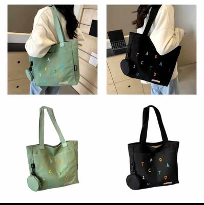 Fashionable casual 2in 1 tote bagPremium quality All color available_img_3